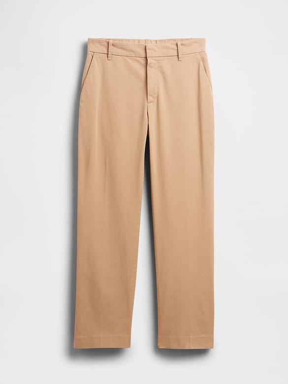 Mid Rise Khakis