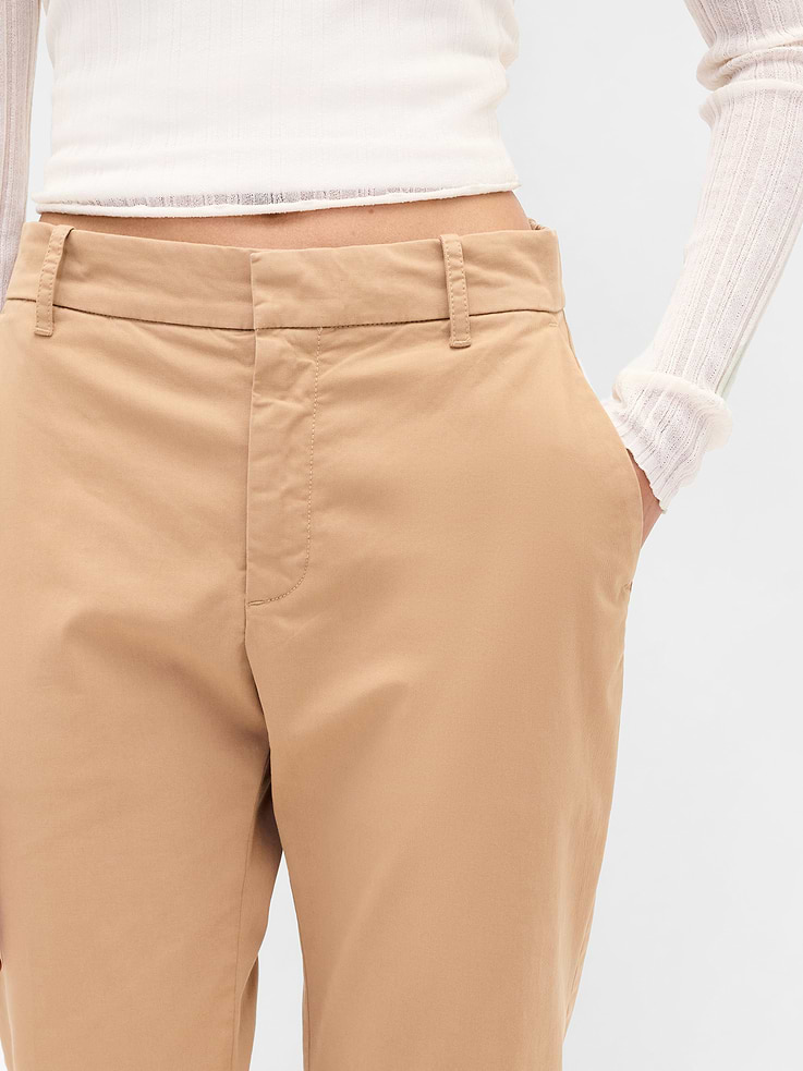 Image number 8 showing, Mid Rise Khakis