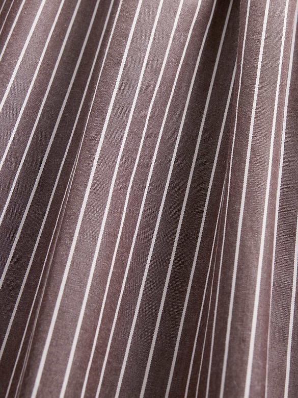 Poplin Drop-Waist Maxi Skirt
