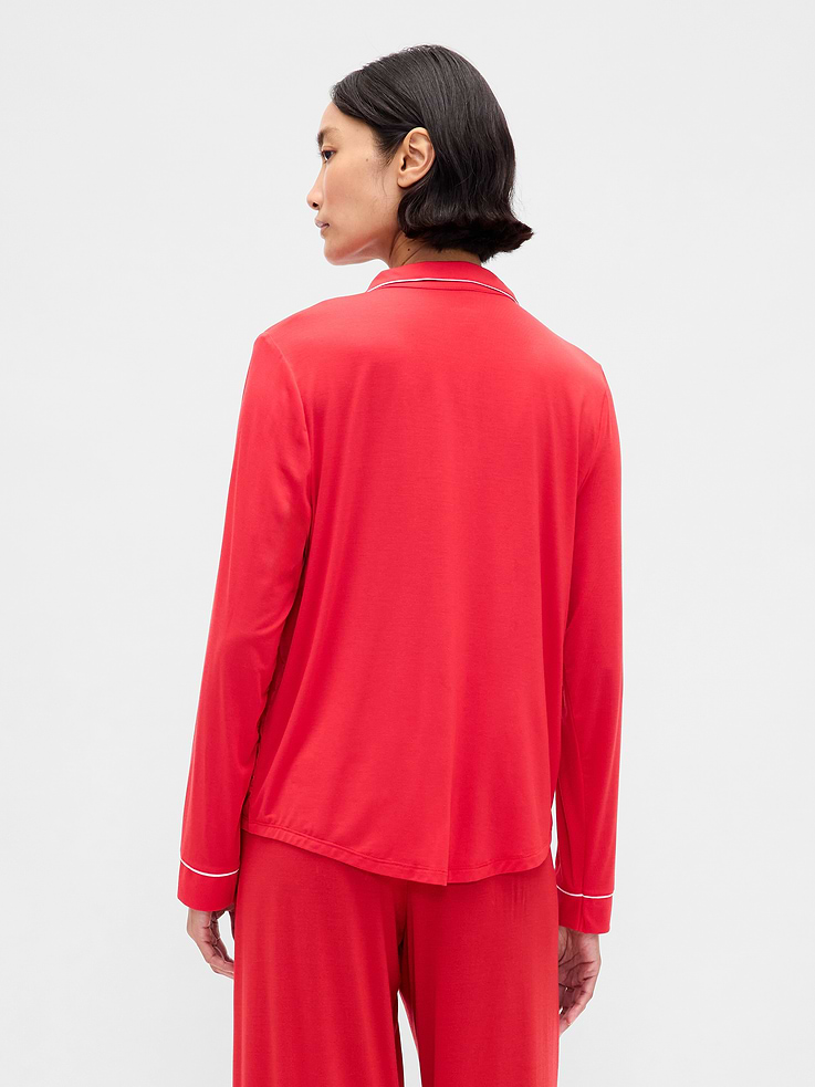 Image number 3 showing, SoftMade Modal PJ Top