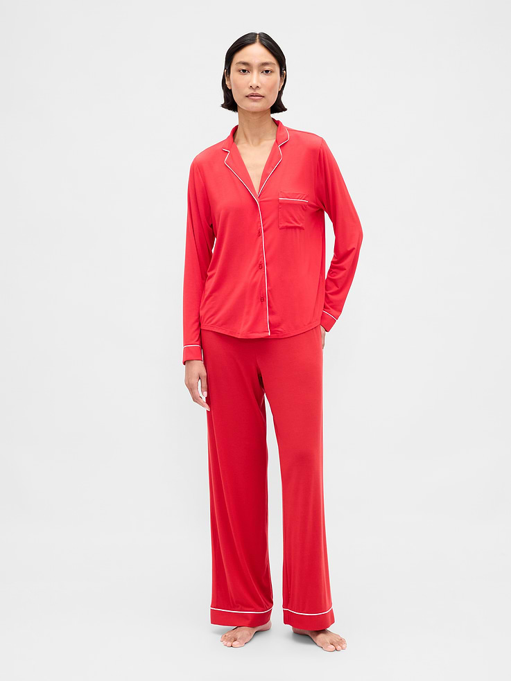 Image number 2 showing, SoftMade Modal PJ Top