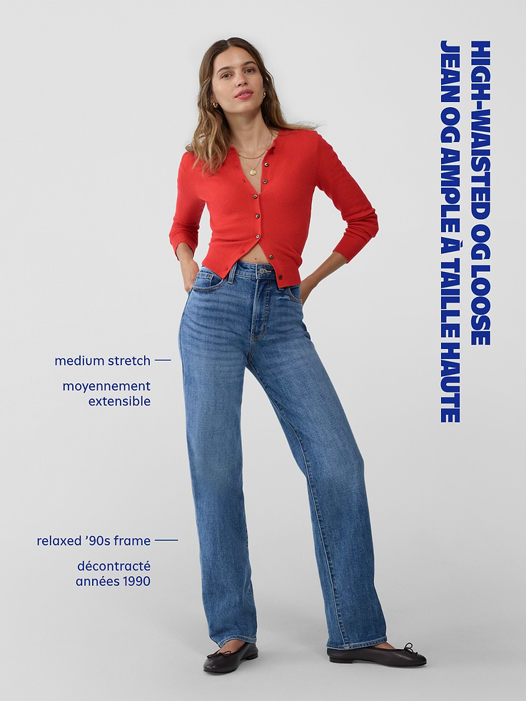 Image number 9 showing, High-Waisted OG Loose Jeans
