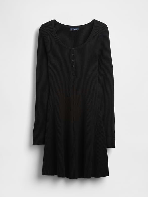 CashSoft Rib Mini Sweater Dress