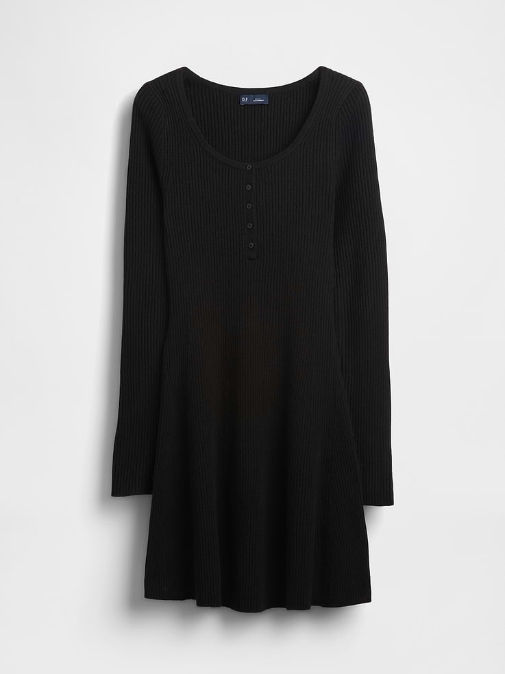 Image number 7 showing, CashSoft Rib Mini Sweater Dress