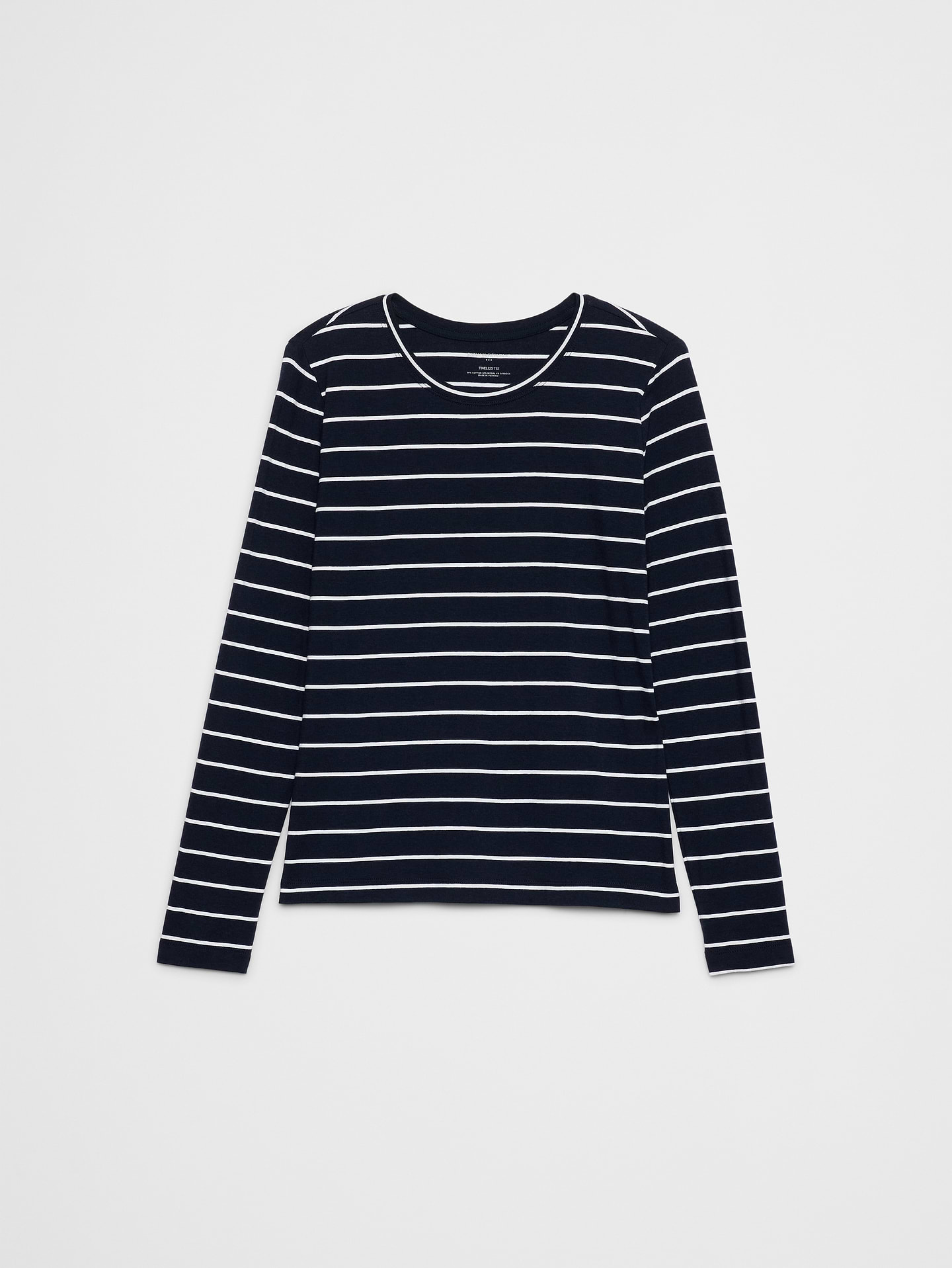 Image number 7 showing, Timeless Long-Sleeve Crew-Neck T-Shirt