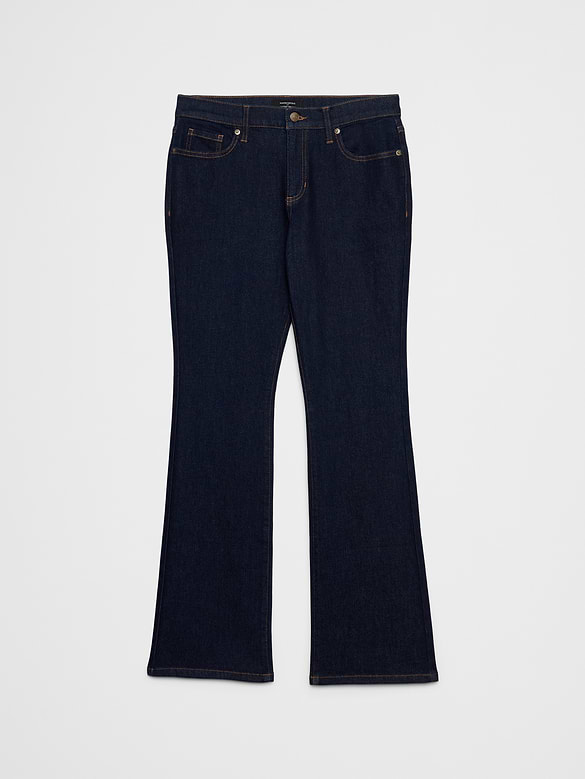 Kick Flare Mid-Rise Jean