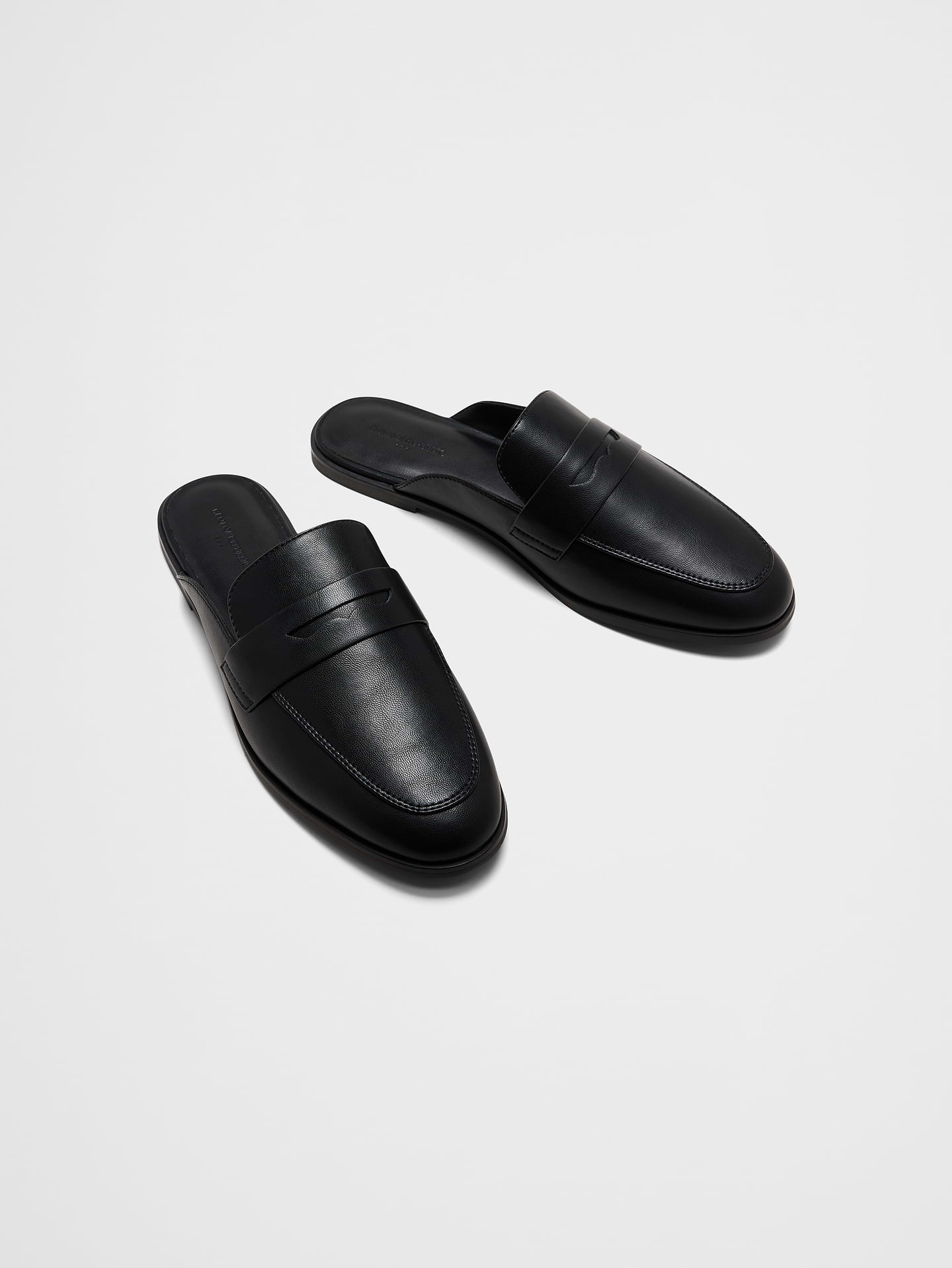 Image number 2 showing, Vegan Leather Loafer Mule