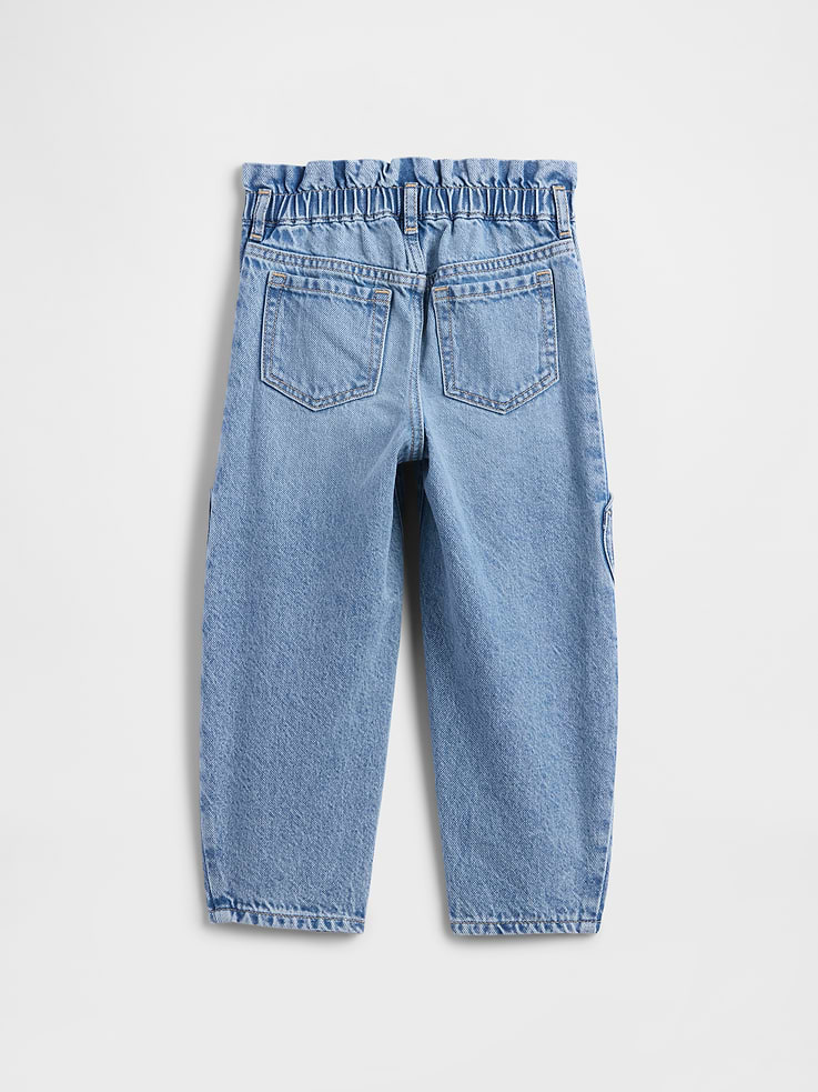 Image number 3 showing, babyGap Paperbag Horseshoe Jeans