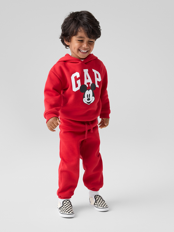 babyGap × Disney Mickey Mouse Relaxed Logo Hoodie