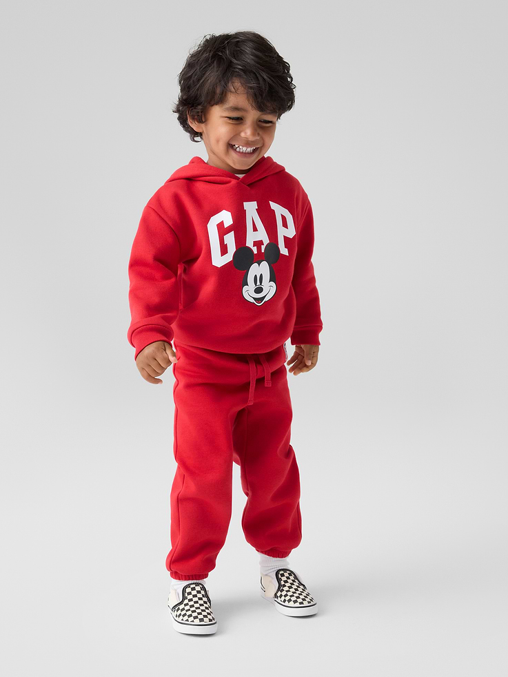 Image number 2 showing, babyGap × Disney Mickey Mouse Relaxed Logo Hoodie