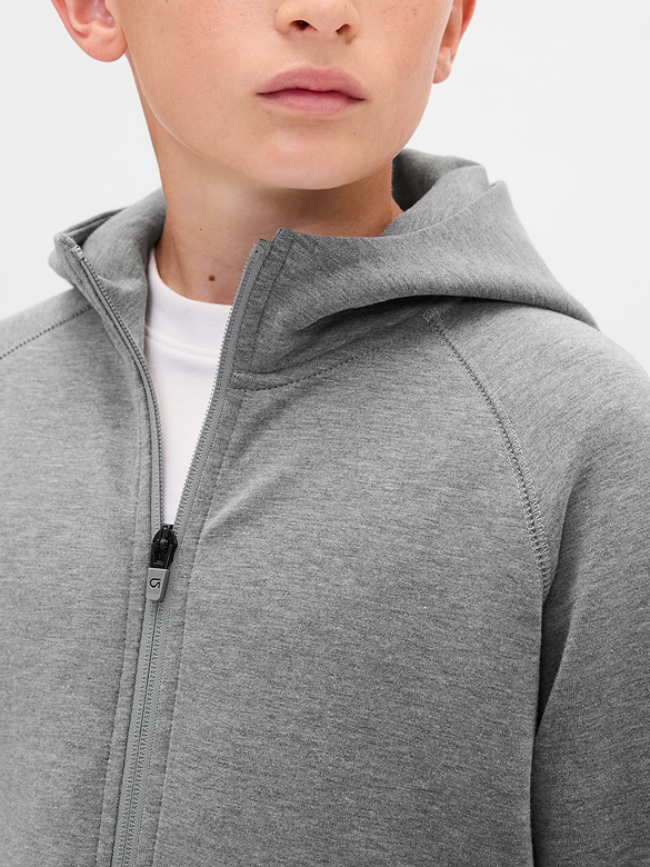 Kids GapFit Tech Quick-Dry Zip Hoodie