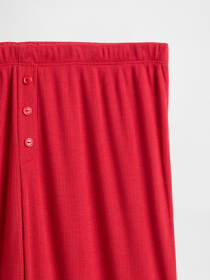 Image 5 of 6, MiniRib Relaxed PJ Shorts