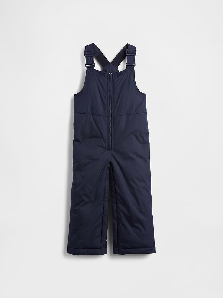 Image number 1 showing, Baby & Toddler Recycled Snow Bib Overalls
