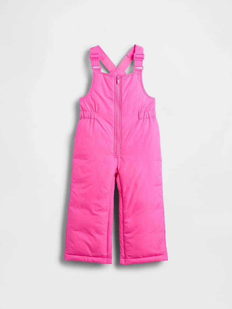 Image number 1 showing, Baby & Toddler Recycled Snow Bib Overalls