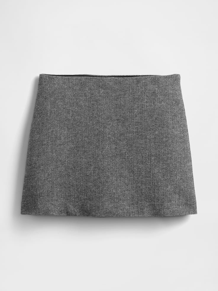 Image number 4 showing, Herringbone Mini Skort
