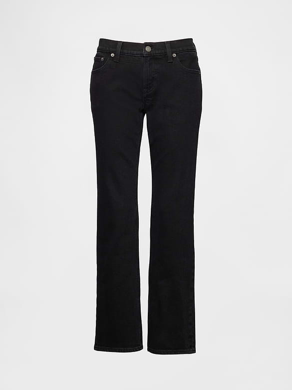 Low Rise '90s Slim Straight Jeans