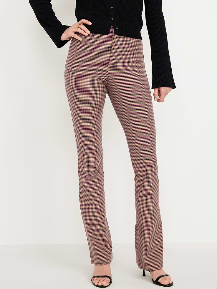 L'image numéro 2 présente Pantalon Pixie évasé à taille haute