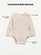 Image number 3 showing, Unisex Bodysuit 3-Pack for Baby