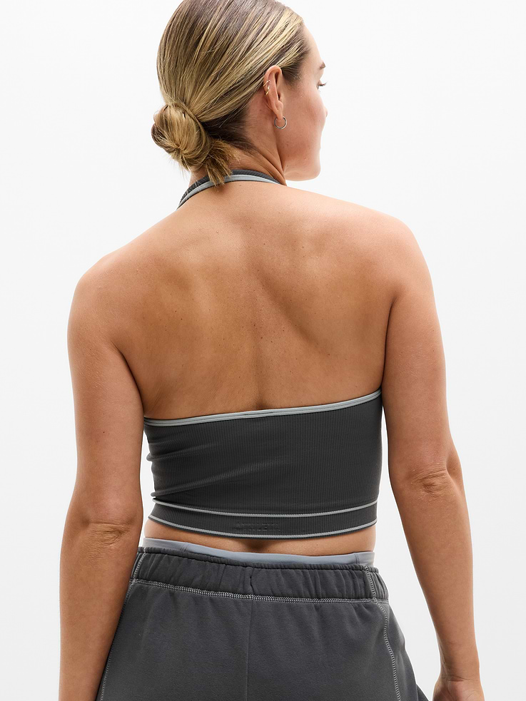 Image 6 of 8, Recharge Rib Seamless Halter