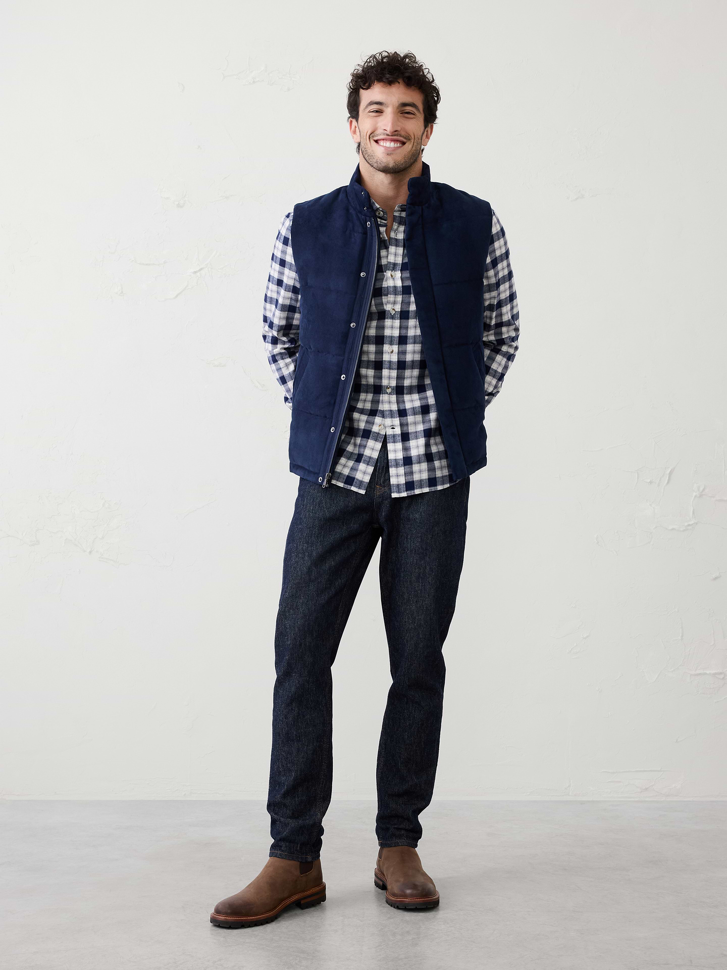 Image number 1 showing, Slim-Fit Lightweight Flannel Shirt