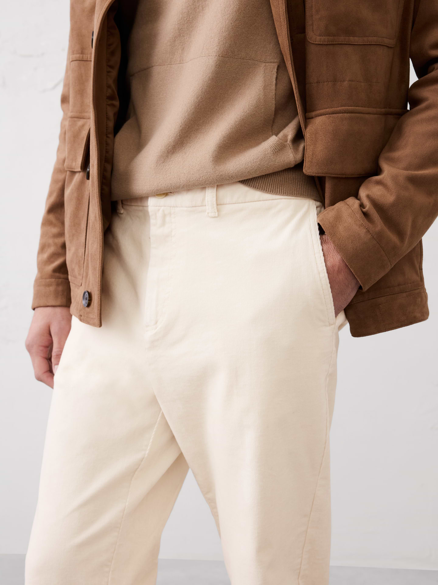 Image number 3 showing, Straight-Fit Travel Corduroy Pant