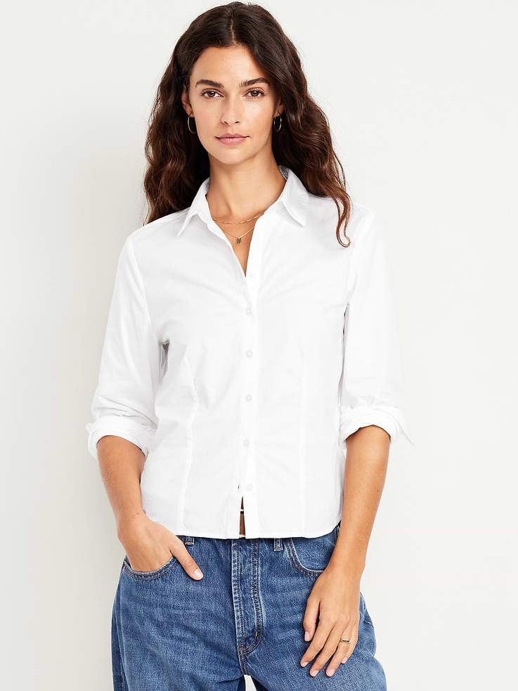 Image number 1 showing, Slim Button-Down Shirt