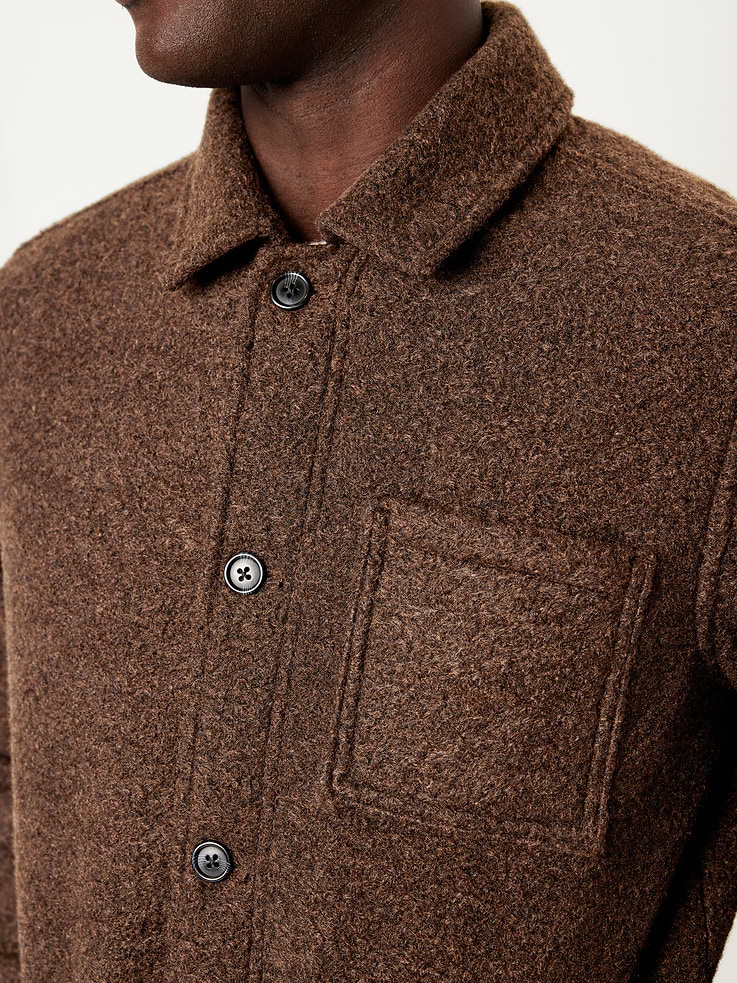 Image 5 of 6, Brushed Chore Jacket