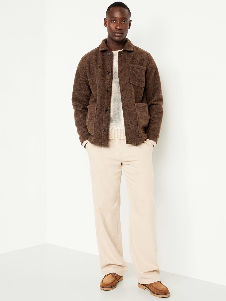 Image 3 of 6, Brushed Chore Jacket