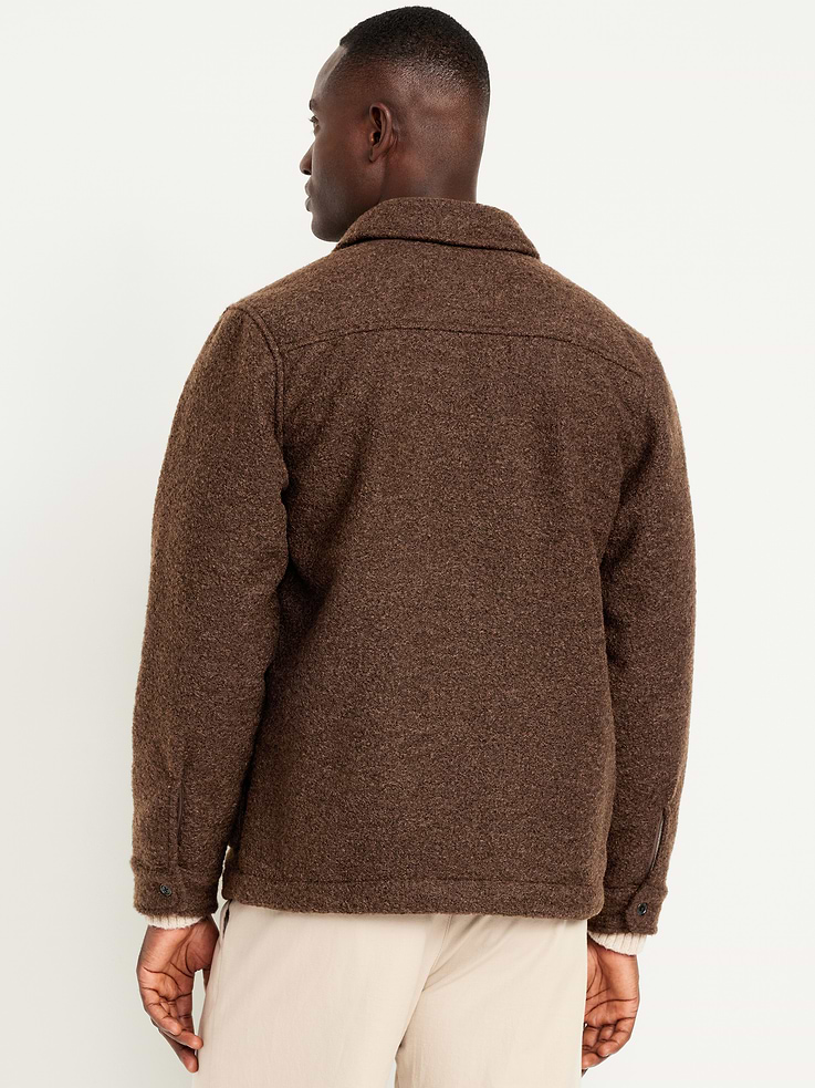 Image 2 of 6, Brushed Chore Jacket