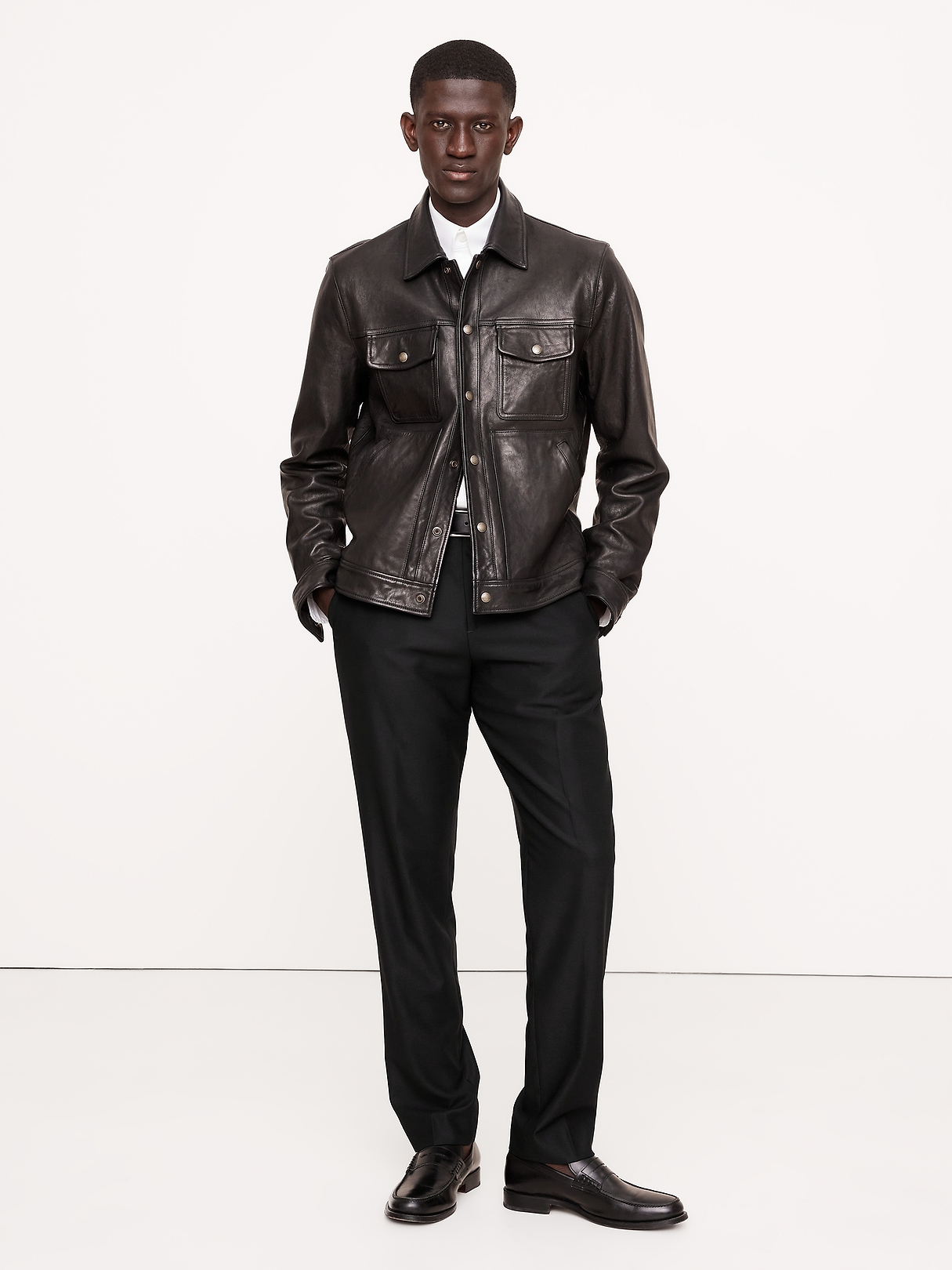 Signature Italian Hopsack Suit Pant | Banana Republic
