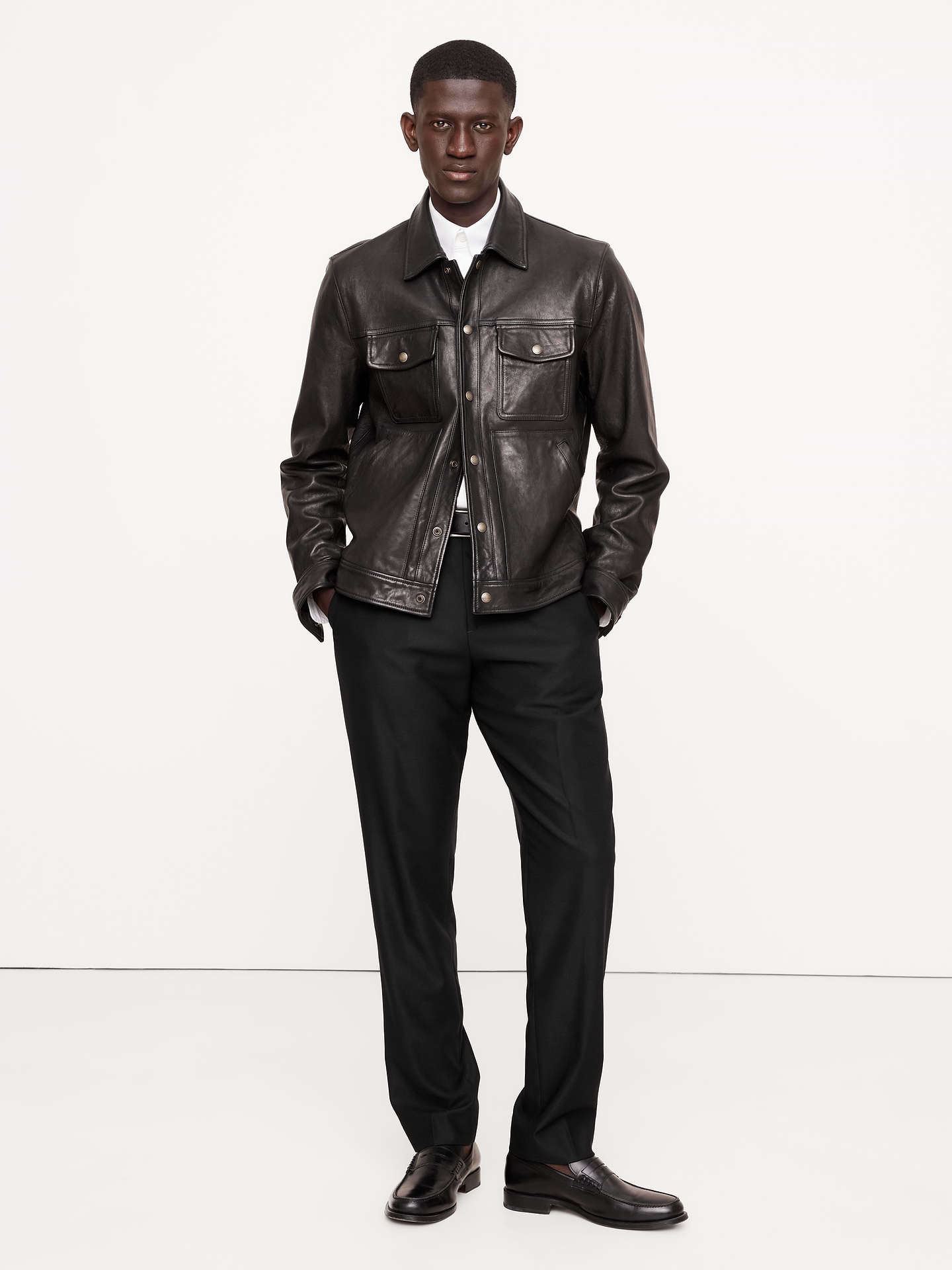 Image number 4 showing, Signature Italian Hopsack Suit Pant