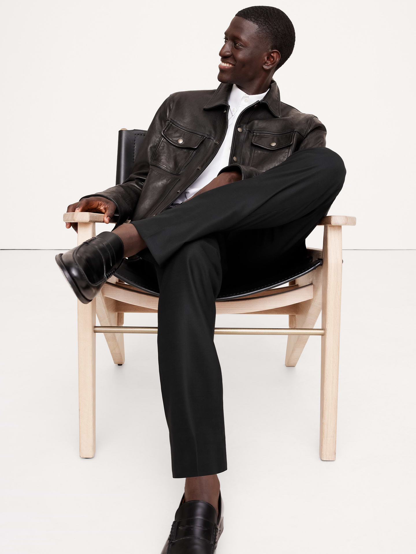 Image number 1 showing, Signature Italian Hopsack Suit Pant