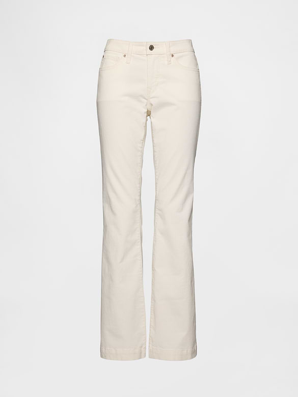 Low Rise Corduroy Long & Lean Pants