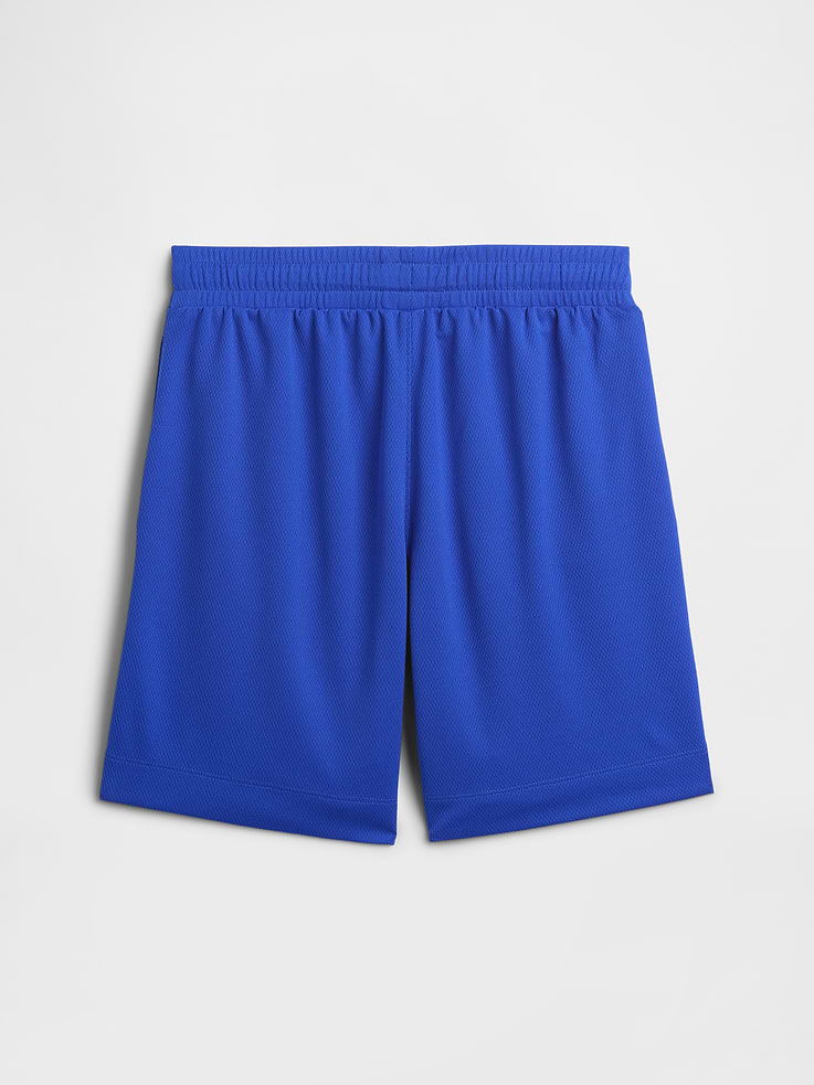Image number 2 showing, Kids 100% Recycled Pull-On Mesh Shorts