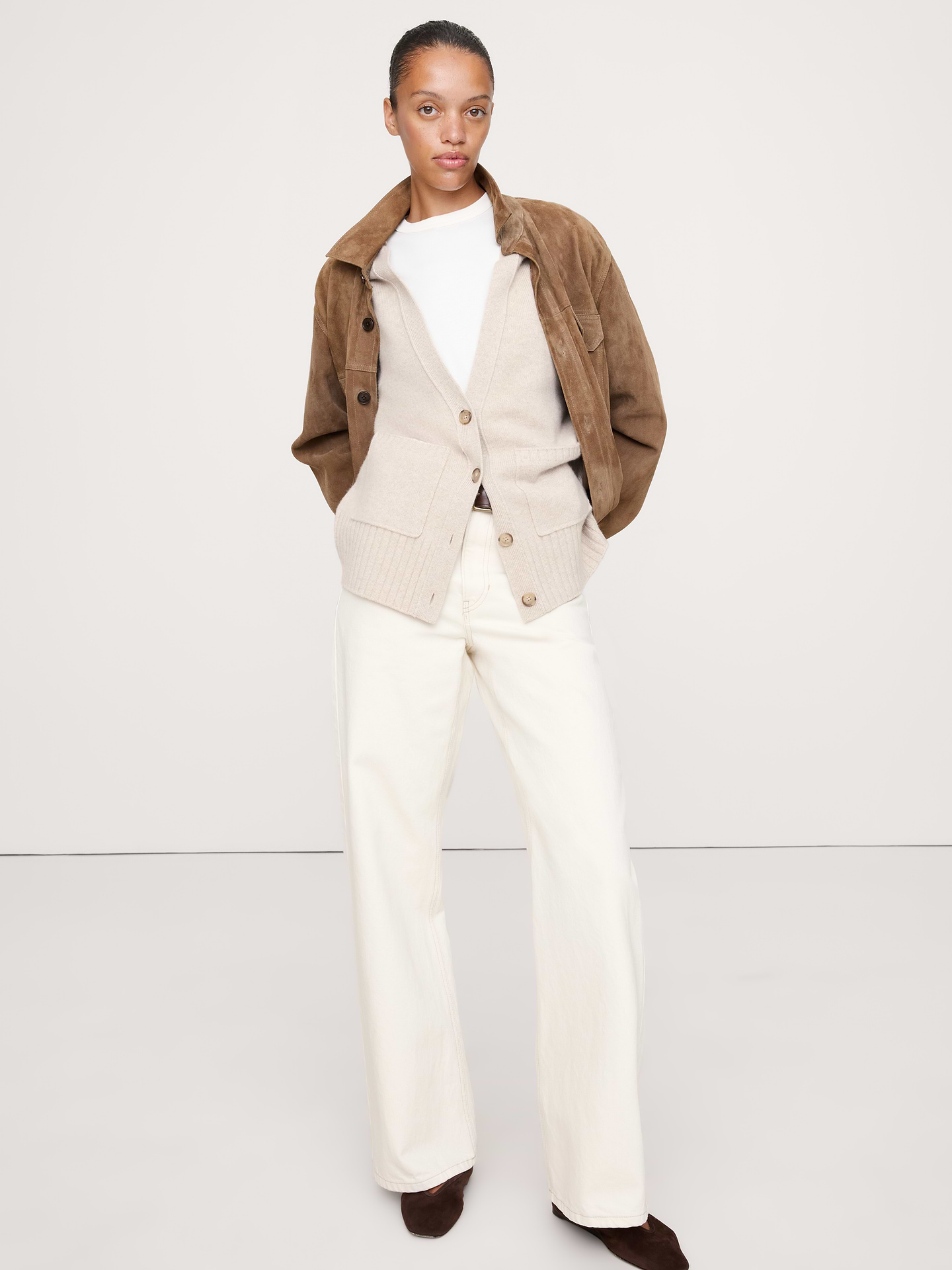 Image number 7 showing, Boyfriend Cashmere Cardigan