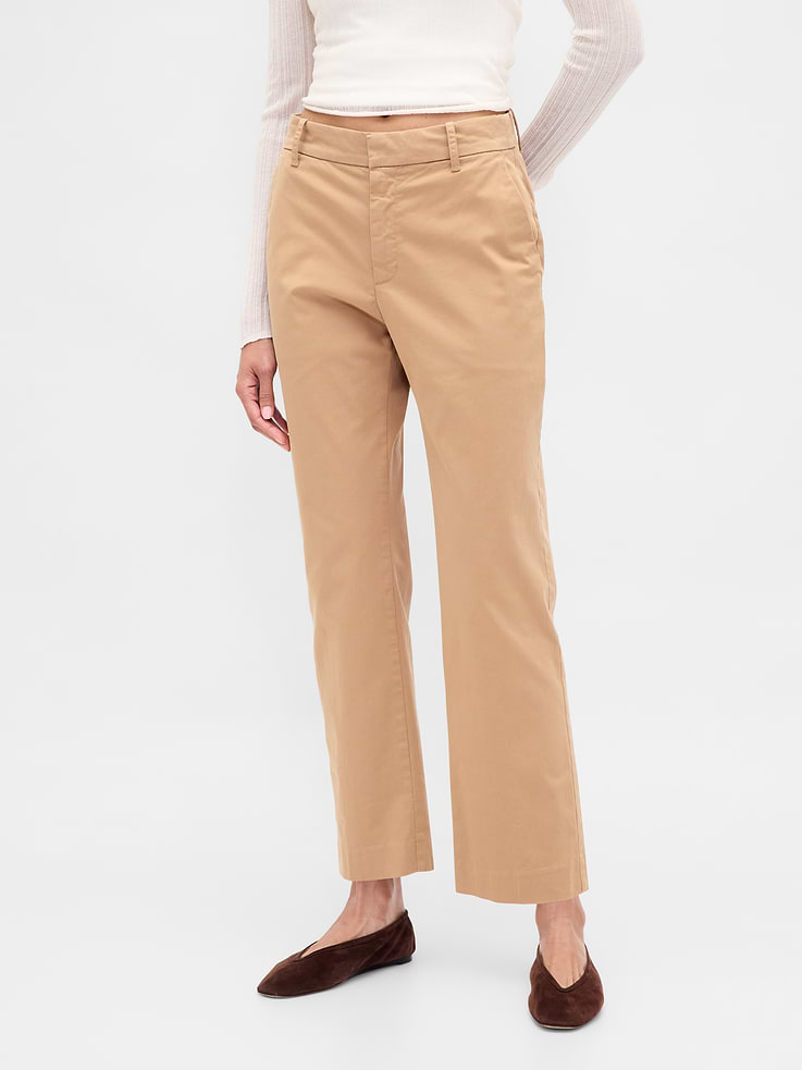 Image number 2 showing, Mid Rise Khakis
