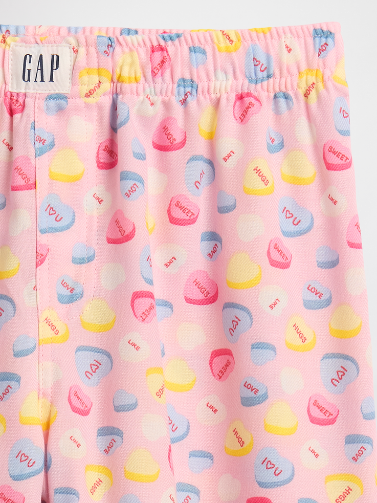 Image 3 of 3, Kids 100% Recycled Flannel PJ Pants