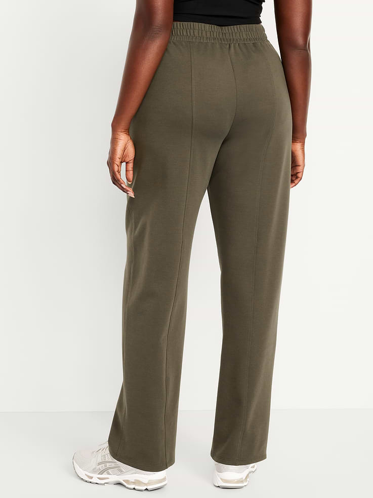 L'image numéro 5 présente Pantalon baril à taille haute en Molleton dynamique