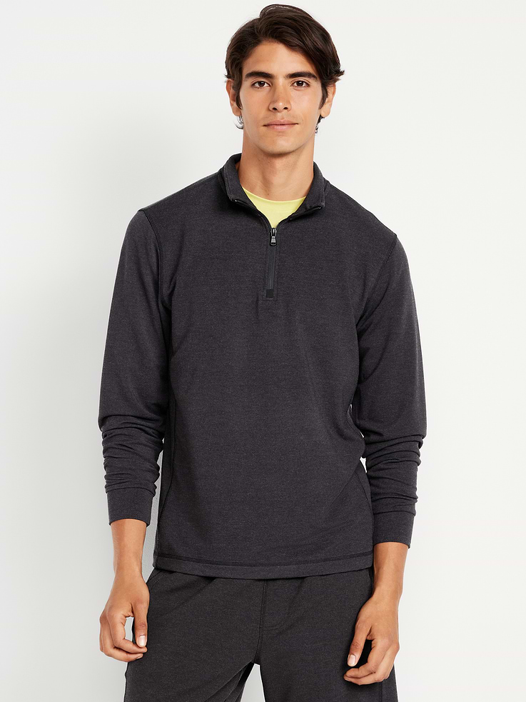 Image number 1 showing, Recharge Knit Quarter-Zip Pullover
