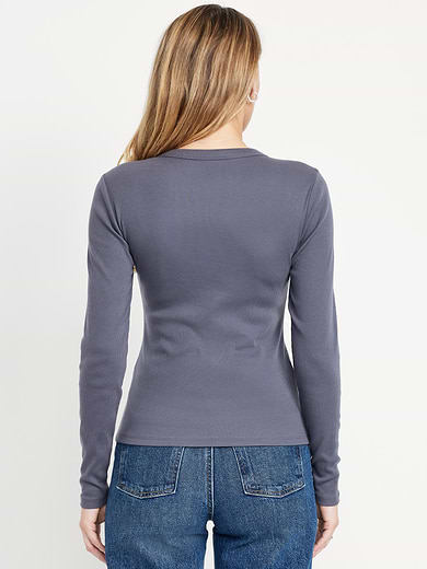 Image number 2 showing, Snug Long-Sleeve Crew-Neck T-Shirt