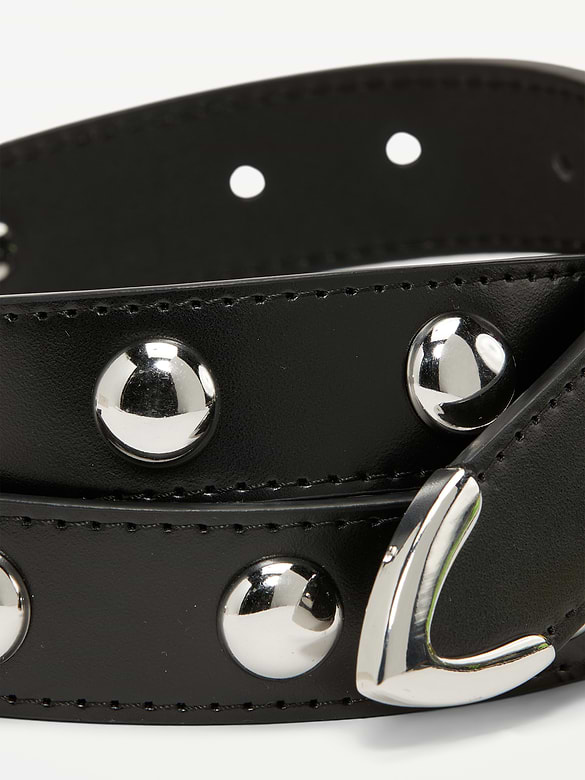 Ceinture cloutée pour femme