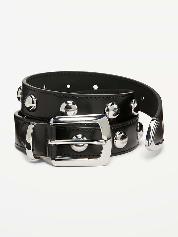 Ceinture cloutée pour femme