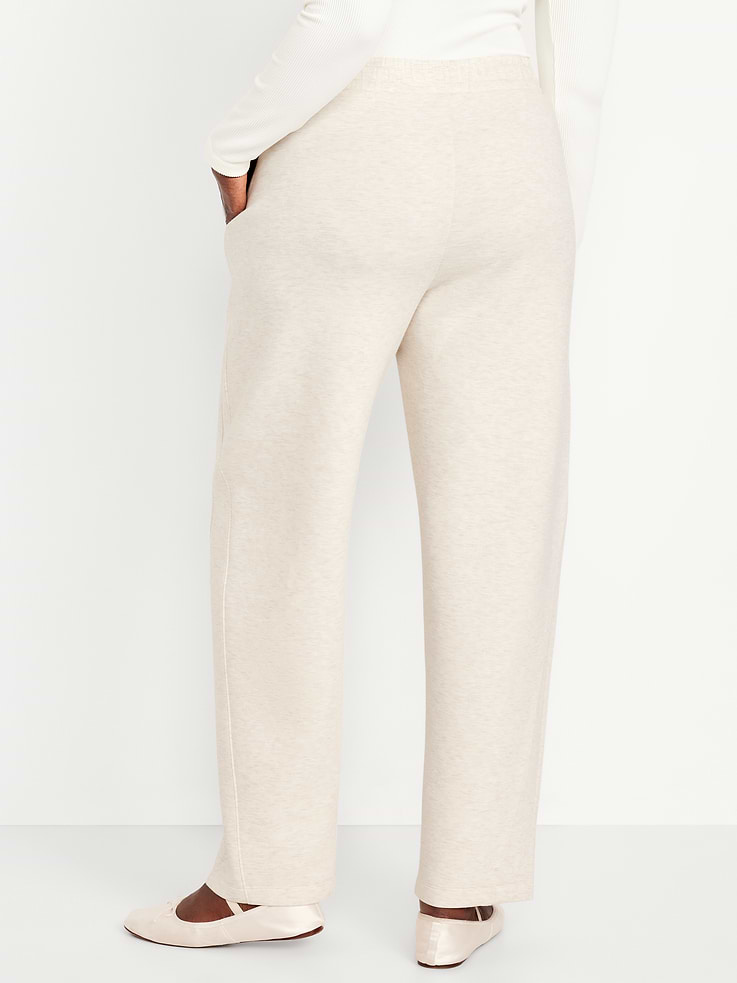Image number 5 showing, High-Waisted Bounce Fleece Barrel Sweatpants