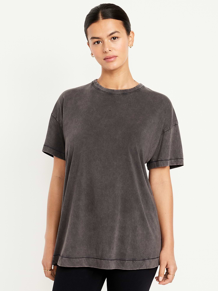 Image number 5 showing, Oversized EveryWear Tunic T-Shirt