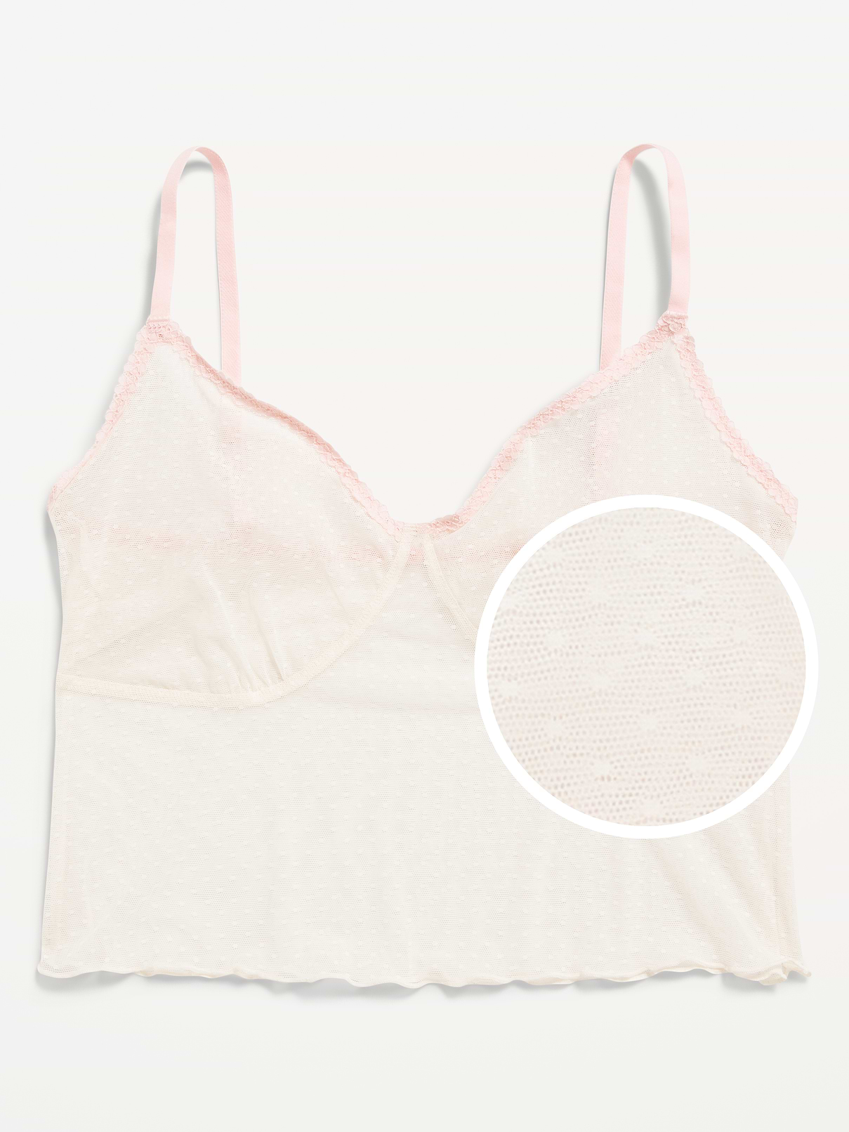 Image number 3 showing, Mesh Cami Bra