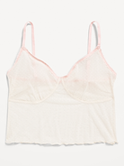 Image number 1 showing, Mesh Cami Bra