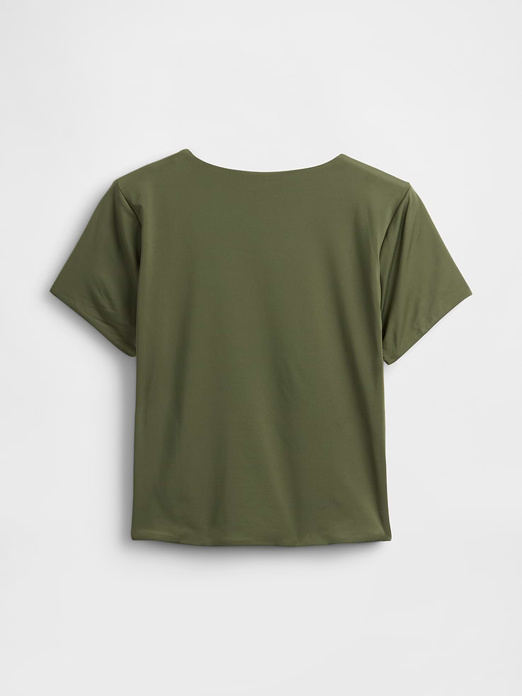 Image number 6 showing, SecondSkin Crop T-Shirt