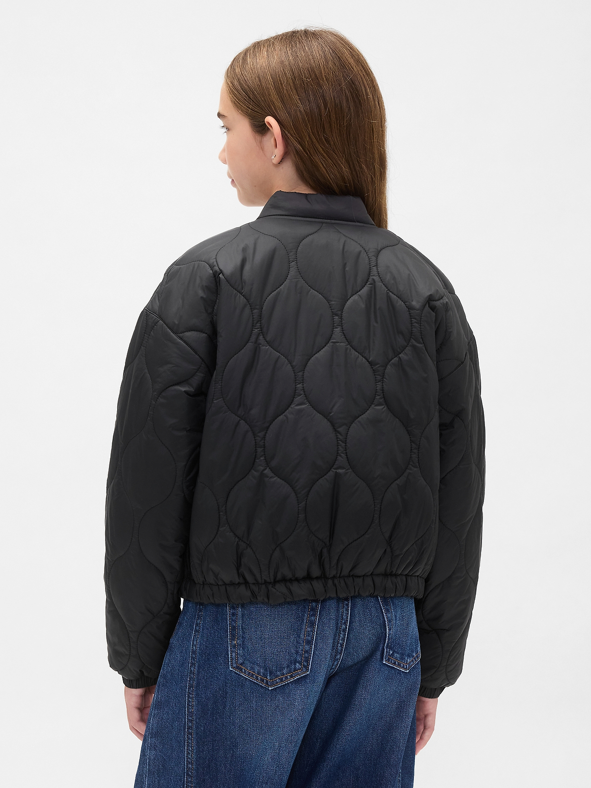 Kids Recycled Lightweight Quilted Puffer Jacket | Gap