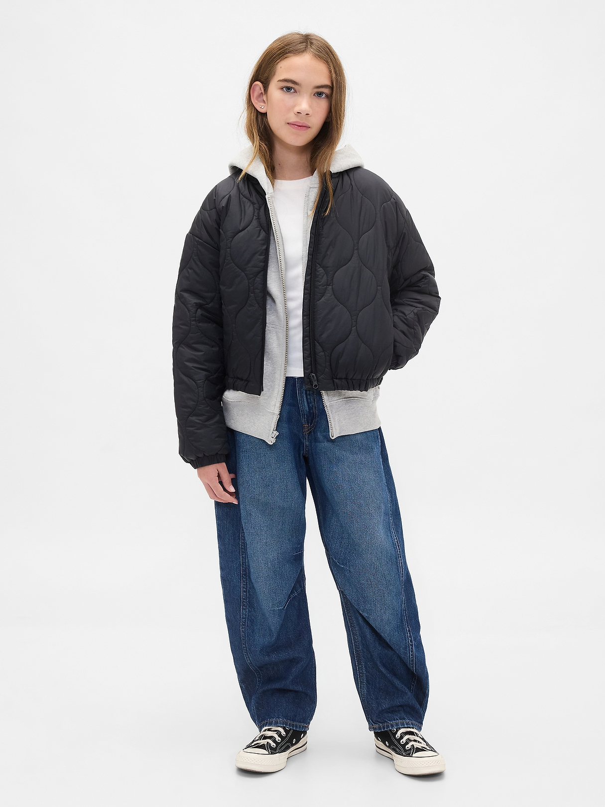 Kids Recycled Lightweight Quilted Puffer Jacket | Gap