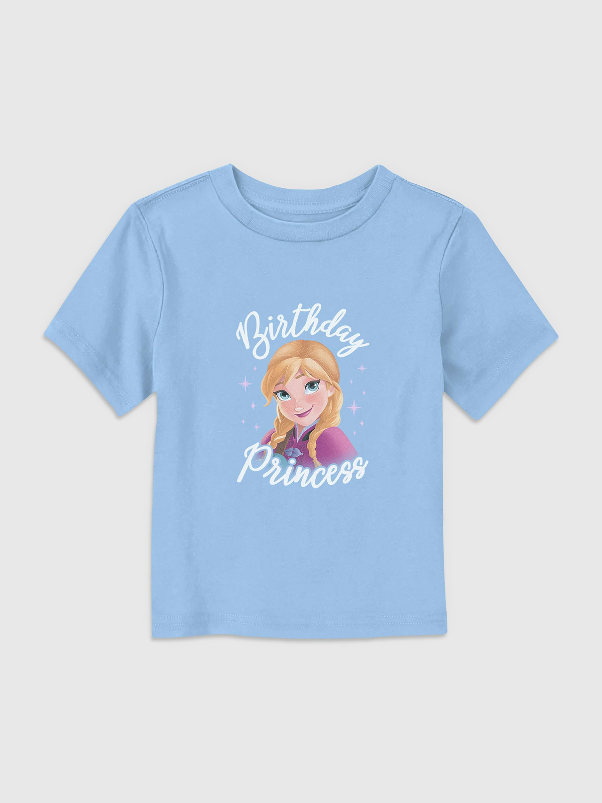 Image number 1 showing, Disney Frozen Birthday Princess Graphic T-Shirt for Toddler